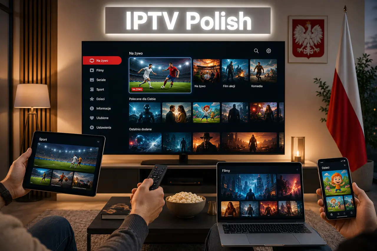 Konfiguracja IPTV M3U Polska – aplikacja na telewizorze Smart TV