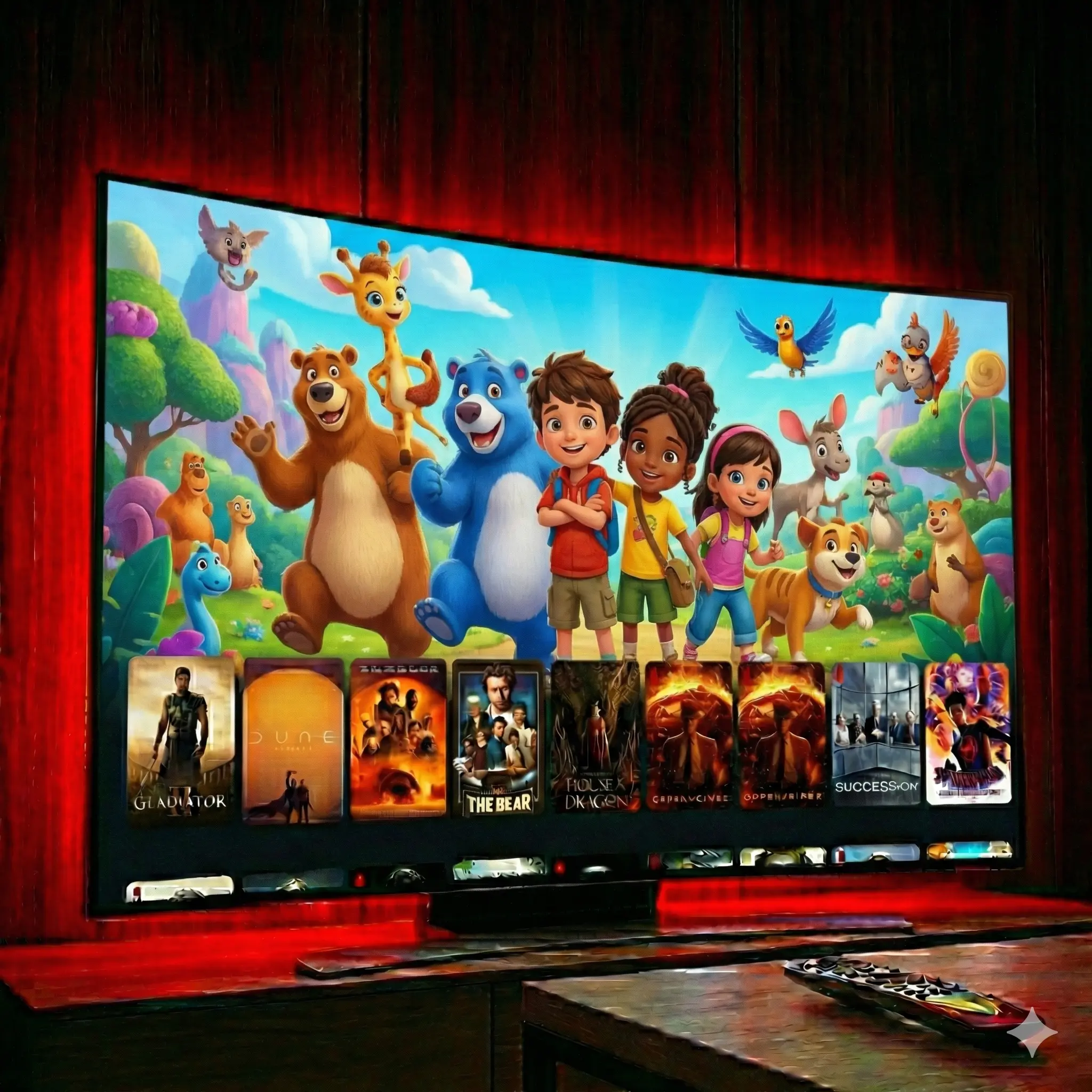 IPTV VOD Polska – filmy animowane i seriale dla dzieci w 4K